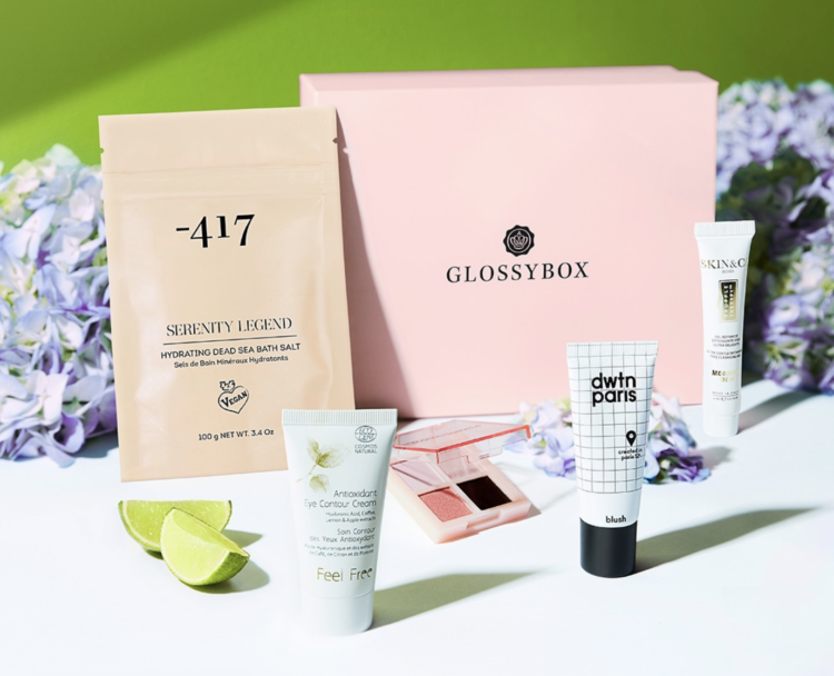 Glossybox Beauty Box April 2021 - Glossybox Beauty Box April 2021