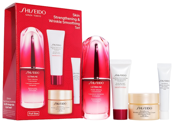 Shiseido Ultimune Skin Strengthening Wrinkle Smoothing Set - Sephora Spring Savings Event 2022: Up to 20% off