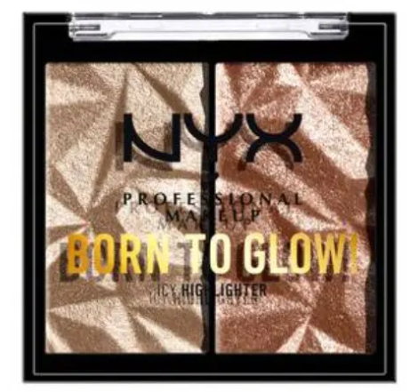 NYX Born To Glow Icy Highlighter Duos1 - NYX Born To Glow Icy Highlighter Duos