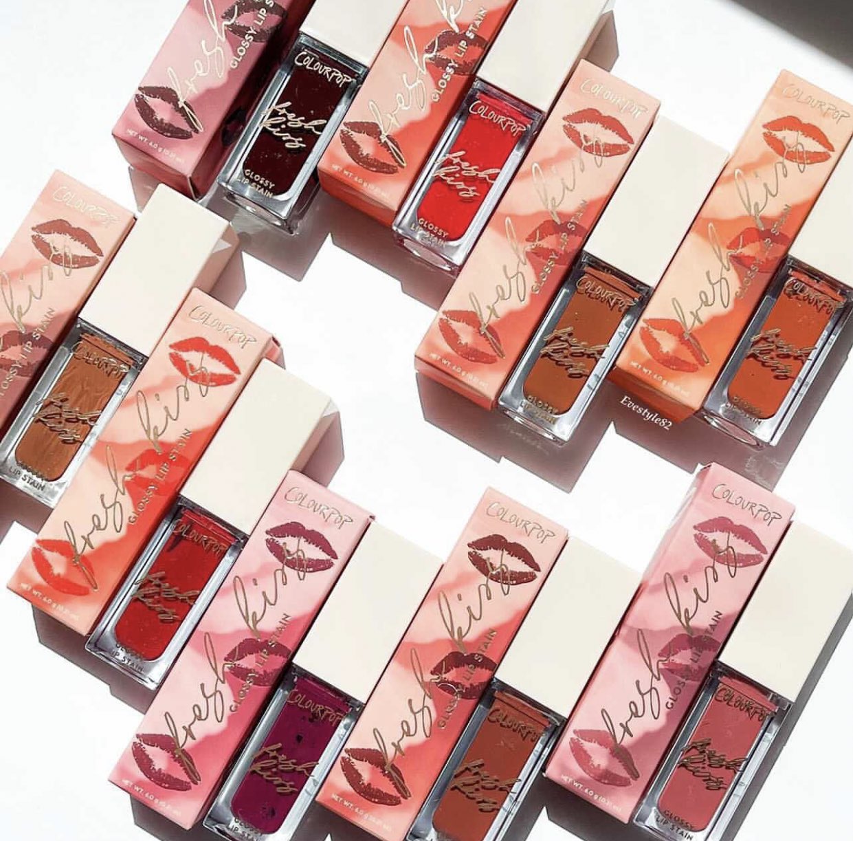 Colourpop Glossy Lip Stains Fresh Lips Review and Swatches Chic moeY