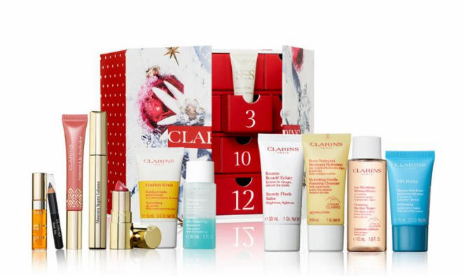 3 2 - Clarins 12 Day Christmas Calendar 2021