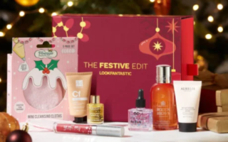 1 8 320x200 - LOOKFANTASTIC Festive Edit Limited Edition Beauty Box