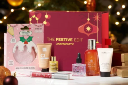 1 8 450x300 - LOOKFANTASTIC Festive Edit Limited Edition Beauty Box