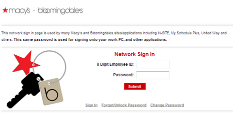 1 7 - Macys Insite Employee Login and Guide