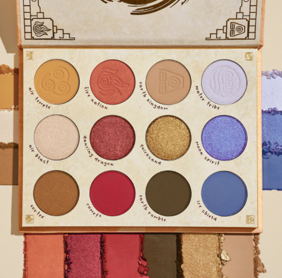 1 50 - ColourPop X Avatar: The Last Airbender Collection