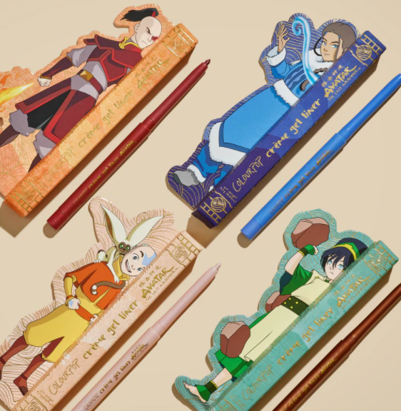 1 51 - ColourPop X Avatar: The Last Airbender Collection