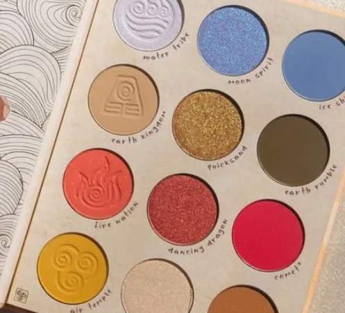 3 4 497x450 - ColourPop X Avatar: The Last Airbender Collection 2022