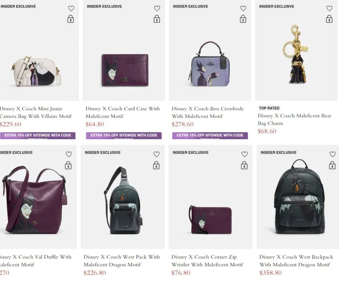 3 12 - Disney x Coach Outlet Villains Collection 2022