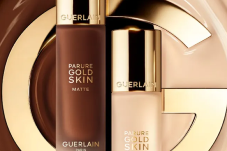 3 2 450x300 - Guerlain Parure Gold Radiant Matte Skin Perfecting Longwear Foundation