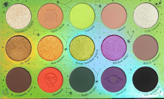 5 - ColourPop x Hocus Pocus 2 Makeup Collection 2022