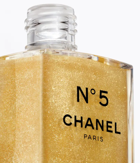 Chanel No5 The Gold Body Oil 2022 - Review and Swatches