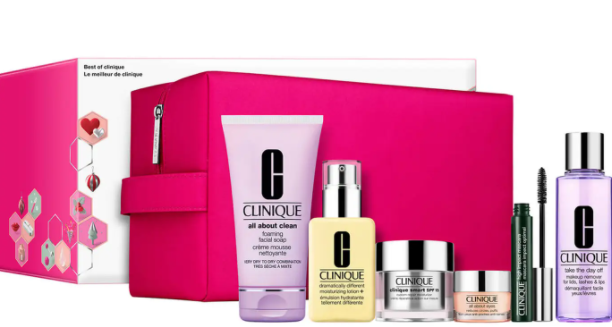1 41 - Clinique Best of Clinique Skincare and Makeup Gift Set 2022