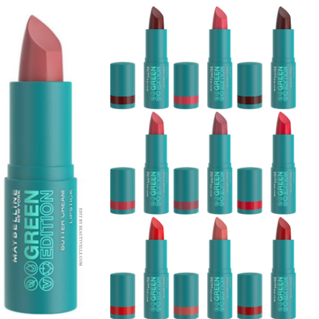 11 1 451x450 - Maybelline Green Edition Butter Cream Lipstick Collection 2022