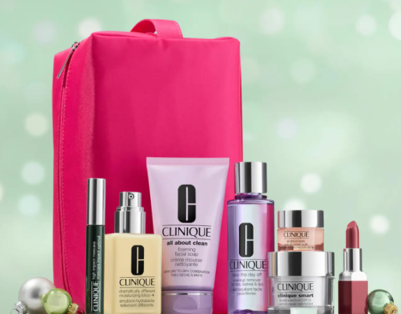 2 9 574x450 - Clinique Best of Clinique Skincare and Makeup Gift Set 2022