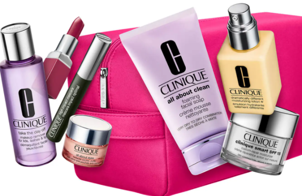 3 5 - Clinique Best of Clinique Skincare and Makeup Gift Set 2022
