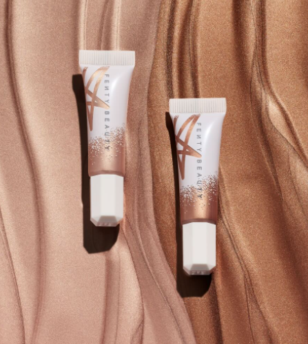 4 2 - Fenty Beauty Baby Watts Mini Fluid Freestyle Highlighter Duo