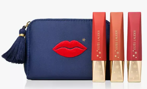 1 38 - Estee Lauder Super Plush Lips Pure Color Makeup Gift Set 2022