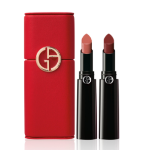 2 13 - Armani Beauty Lip Power Long-Lasting Satin Lipstick Duo Set 2022