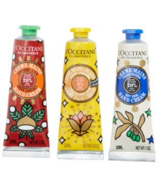 2 2 - L'Occitane Hand Cream Indulgences Gift Set