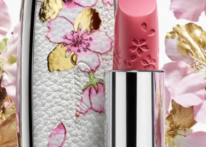 1 4 419x300 - Guerlain Cherry Blossom Lipstick and Case 2023