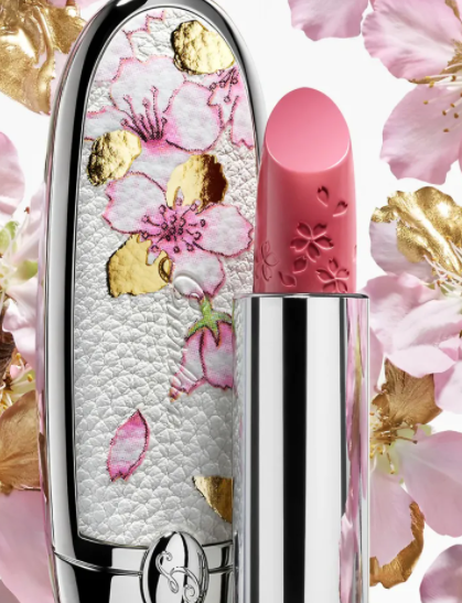 1 4 - Guerlain Cherry Blossom Lipstick and Case 2023