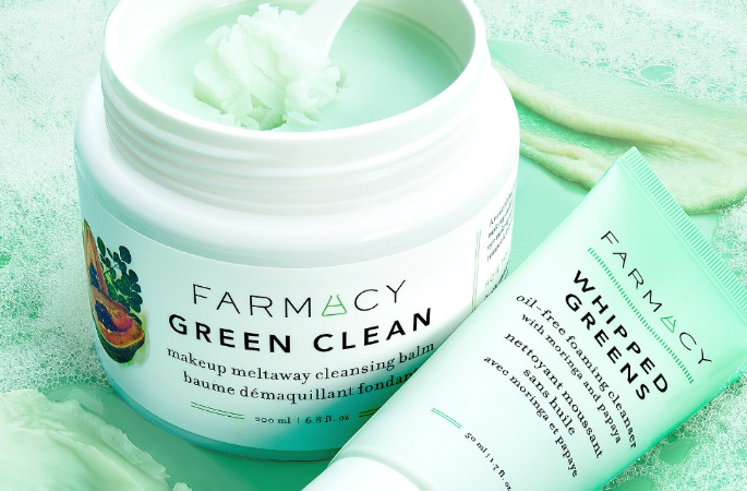 1 27 685x450 - Farmacy Double Clean Team Makeup Melting Balm + Foaming Cleanser