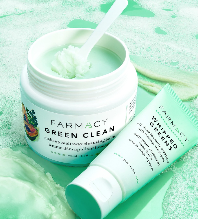 Farmacy Double Clean Team Makeup Melting Balm + Foaming Cleanser ...
