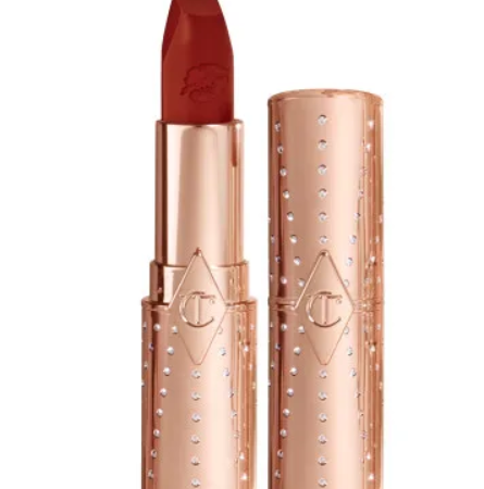 1 2 445x450 - Charlotte Tilbury Limited-Edition Matte Revolution Coronation Red Lipstick 2023