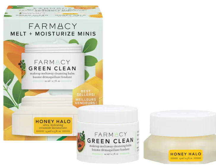 1 28 - Farmacy Melt + Moisturize Minis Duo 2023