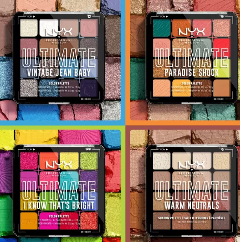 1 9 - NYX Ultimate Shadow Pro-Level Palettes 2023