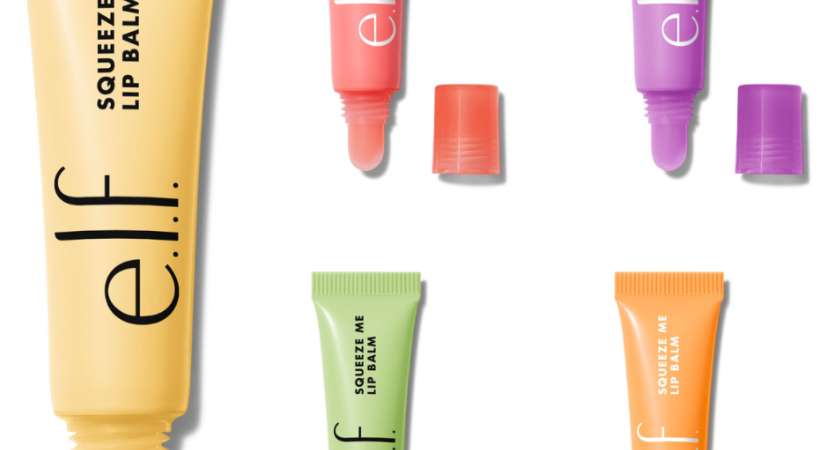 2 2 839x450 - e.l.f. Cosmetics Squeeze Me Glow Lip Balms and Sugar Lip Exfoliators