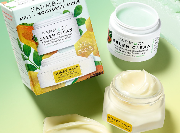 4 6 607x450 - Farmacy Melt + Moisturize Minis Duo 2023