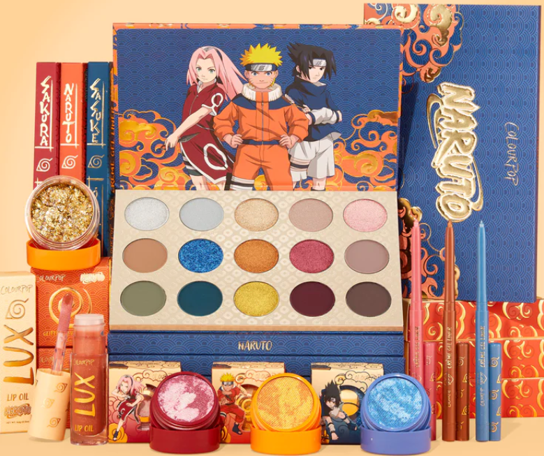 1 18 - ColourPop x Naruto Collection 2023