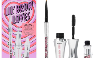 1 25 320x200 - Benefit Cosmetics Lil’ Brow Loves Mini Brow Pencil & Gel Value Set 2023