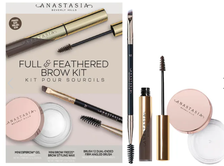 1 30 - Anastasia Beverly Hills Full & Feathered Eyebrow Kit 2023