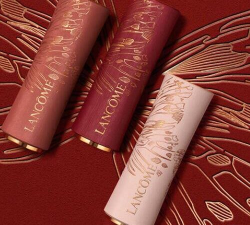 1 2 500x450 - Lancôme L’Absolu Rouge QIXI Limited Edition Matte Lipstick 2023