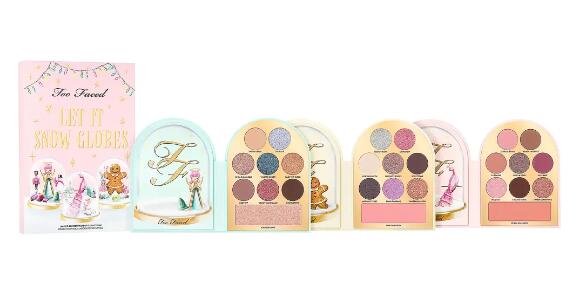 2 15 - Too Faced Let It Snow Globes 3-Piece Palette Gift Set 2023