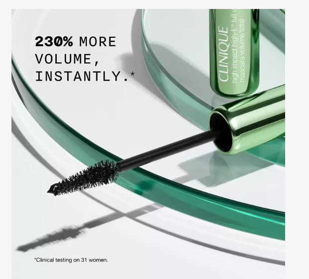 3 2 - Clinique High Impact High-Fi Full Volume Mascara 2023