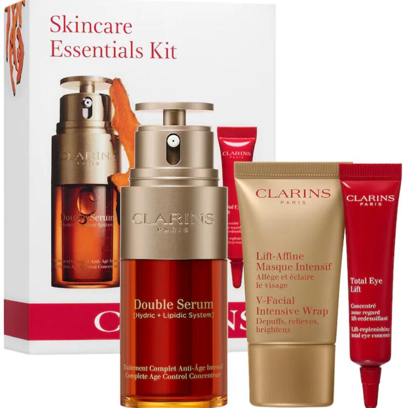 1 1 - Clarins Anti-Aging Skincare Essentiels Set 2023