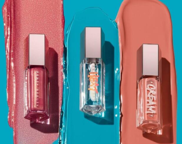 1 11 - Fenty Beauty by Rihanna Glossy Posse Volume 6.0 Full-Size Gloss Bomb Trio