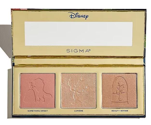 1 34 - Sigma Beauty Disney Beauty And The Beast Cheek Palette 2023