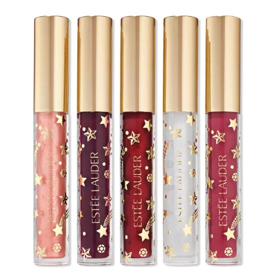 2 17 - Estée Lauder Stellar Lip Gloss Collection Holiday Makeup Gift Set 2023