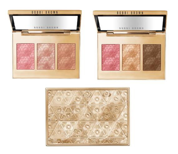 2 3 - Bobbi Brown Luxe Cheek & Highlighting Palette - Golden Glow 2023