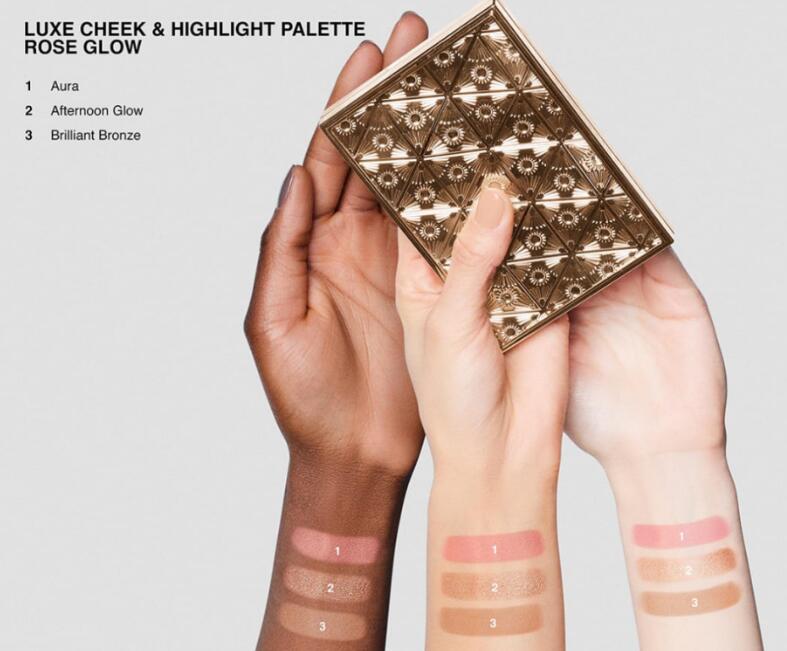 3 3 - Bobbi Brown Luxe Cheek & Highlighting Palette - Golden Glow 2023