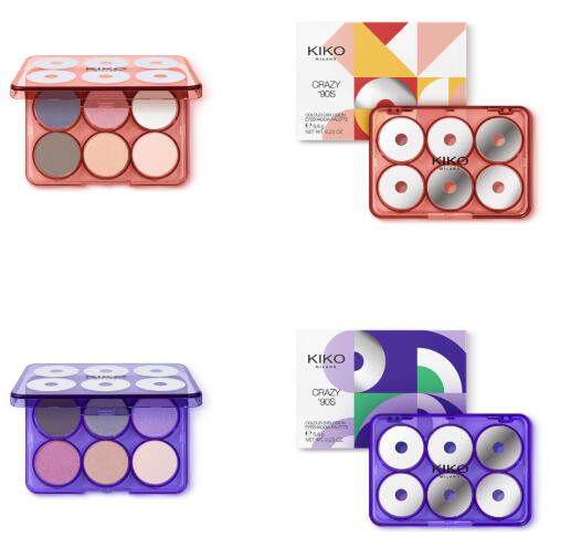 5 1 - Kiko Cosmetics Crazy '90s Colour Explosion Eyeshadow Palette 2023