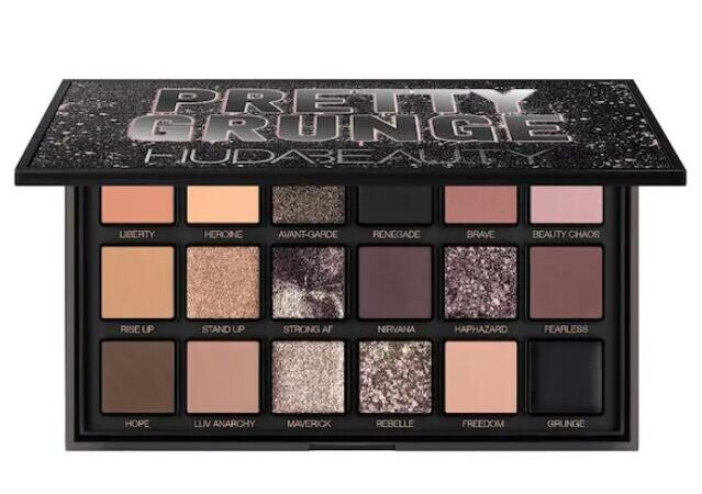 1 2 639x450 - Huda Beauty Pretty Grunge Eyeshadow Palette 2023