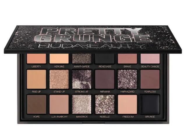 1 2 - Huda Beauty Pretty Grunge Eyeshadow Palette 2023