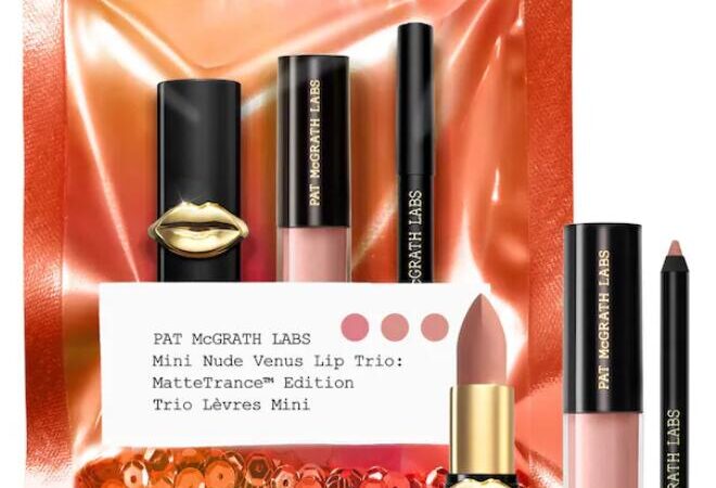 1 8 660x450 - PAT McGRATH LABS Mini Nude Venus Lip Trio: Mattetrance Edition 2023