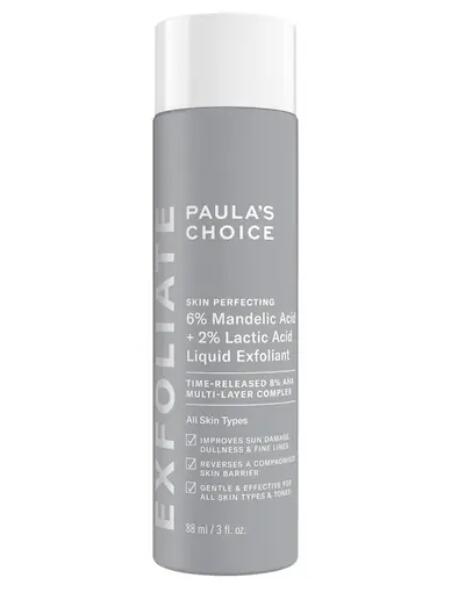 1 17 - Paula's Choice Skin Perfecting 6% Mandelic Acid + 2% Lactic Acid Liquid Exfoliant