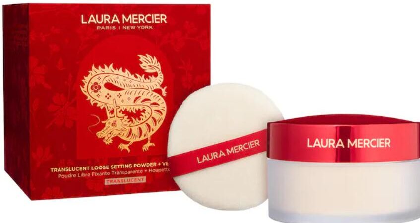 1 20 847x450 - Laura Mercier Lunar New Year Translucent Loose Setting Powder + Velour Puff